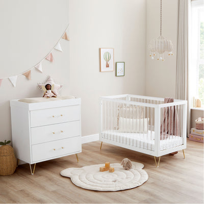 Kimi Acrylic 2 Piece Nursery Room Set