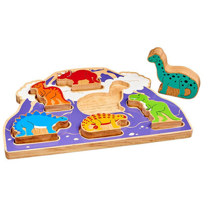 Lanka Kade Dinosaur Shape Sorter Puzzle-Wooden Puzzles-Lanka Kade-Yes Bebe
