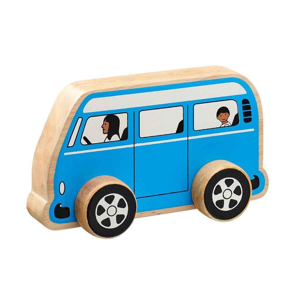 Natural Wooden Camper Van Push Along Toy-Push Along Toys-Lanka Kade-Yes Bebe