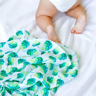 Organic Swaddle - Leaf