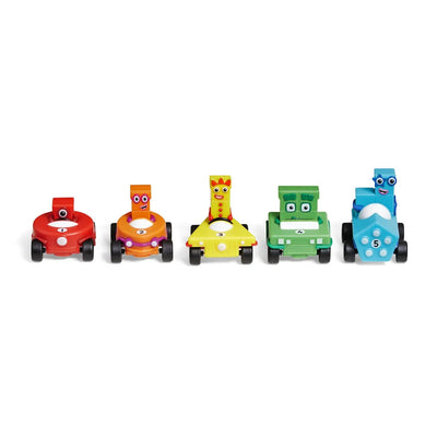 Numberblocks Mini Vehicles Set-Toy Vehicles-Learning Resources-Yes Bebe