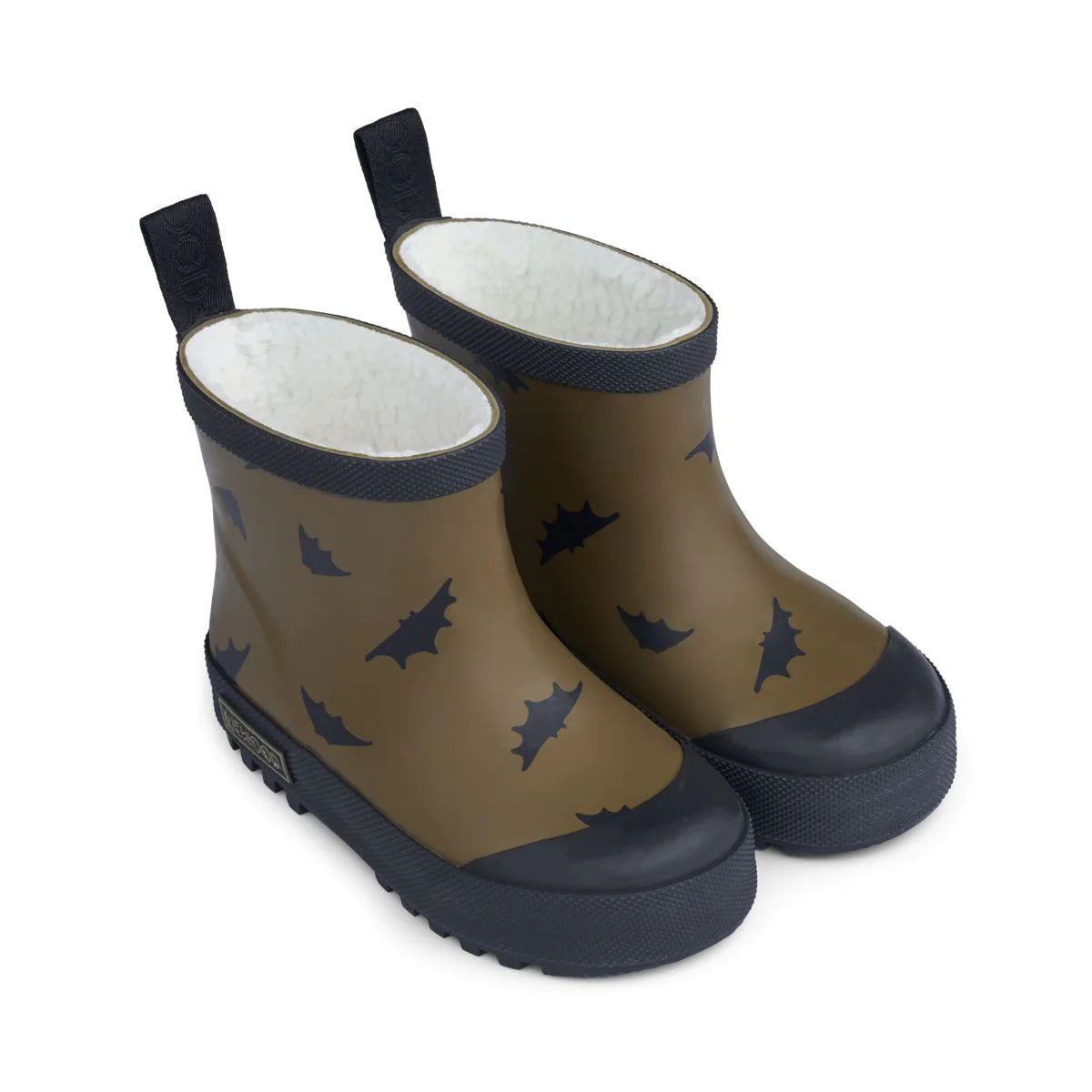 Jesse Thermal Rainboots-Rain Boots/Wellies-Liewood-EU 25-Bats / Khaki-Yes Bebe