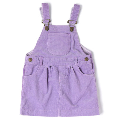 Lilac Corduroy Dress