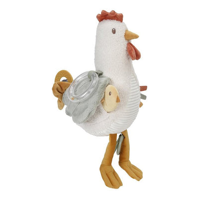 Activity Chicken 25cm - Little Farm-Baby Activity Toys-Little Dutch-Yes Bebe