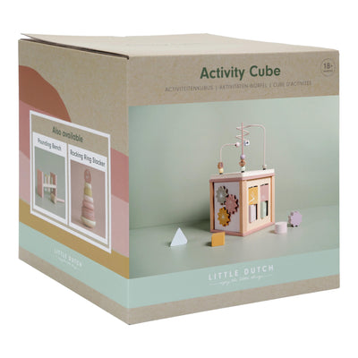 Activity Cube Wild Flowers-Activity Cubes-Little Dutch-Yes Bebe