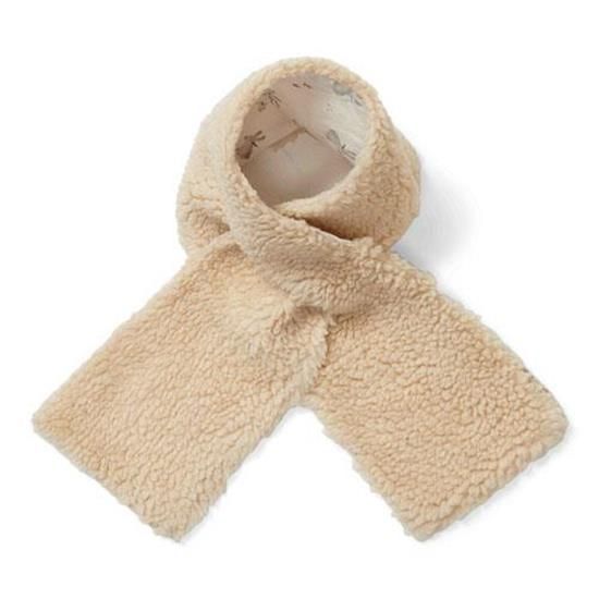 Baby Teddy Scarf-Scarves-Little Dutch-Sand-Yes Bebe