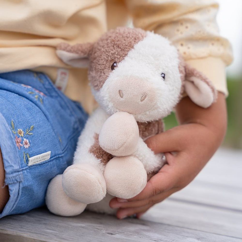 Cuddle Cow 17cm Soft Toy - Little Farm-Soft Toys-Little Dutch-Yes Bebe