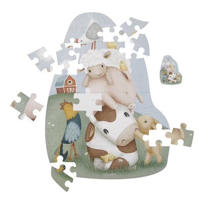 Floor Puzzle - Little Farm-Jigsaw Puzzles-Little Dutch-Yes Bebe