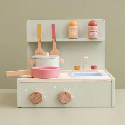 Mini Kitchen-Compact Play Kitchens-Little Dutch-Yes Bebe