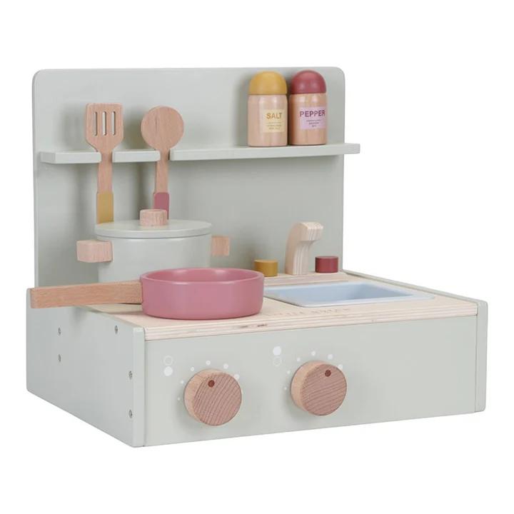 Mini Kitchen-Compact Play Kitchens-Little Dutch-Yes Bebe