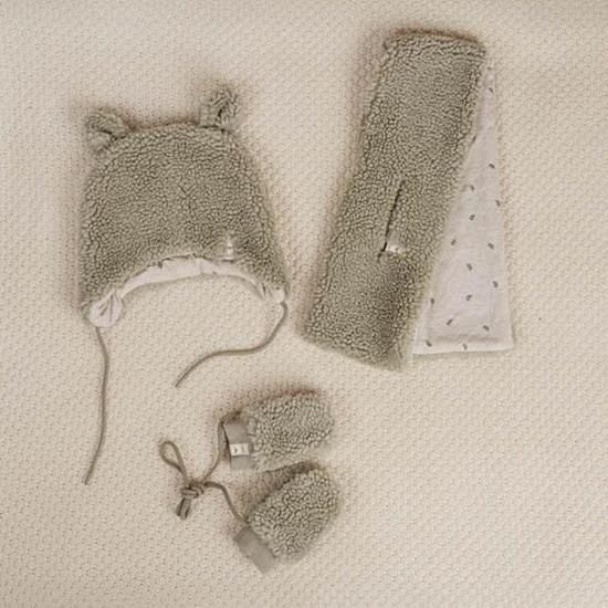 Teddy mittens-Gloves & Mittens-Little Dutch-Yes Bebe