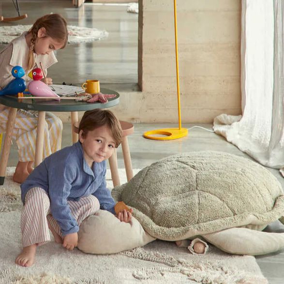 Pouf - Mrs. Turtle-Pouffes-Lorena Canals-Yes Bebe