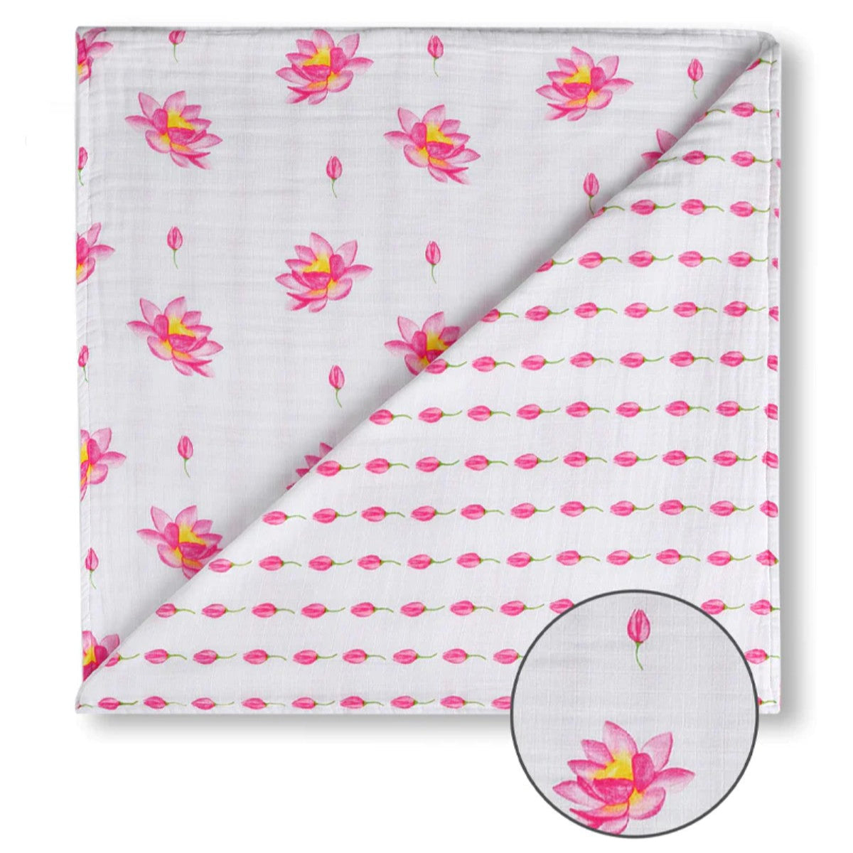 Organic Snug Blanket - Lotus