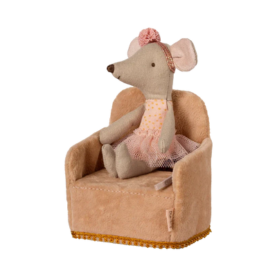 Mouse Folding Chair-Dollhouse Accessories-Maileg-Yes Bebe