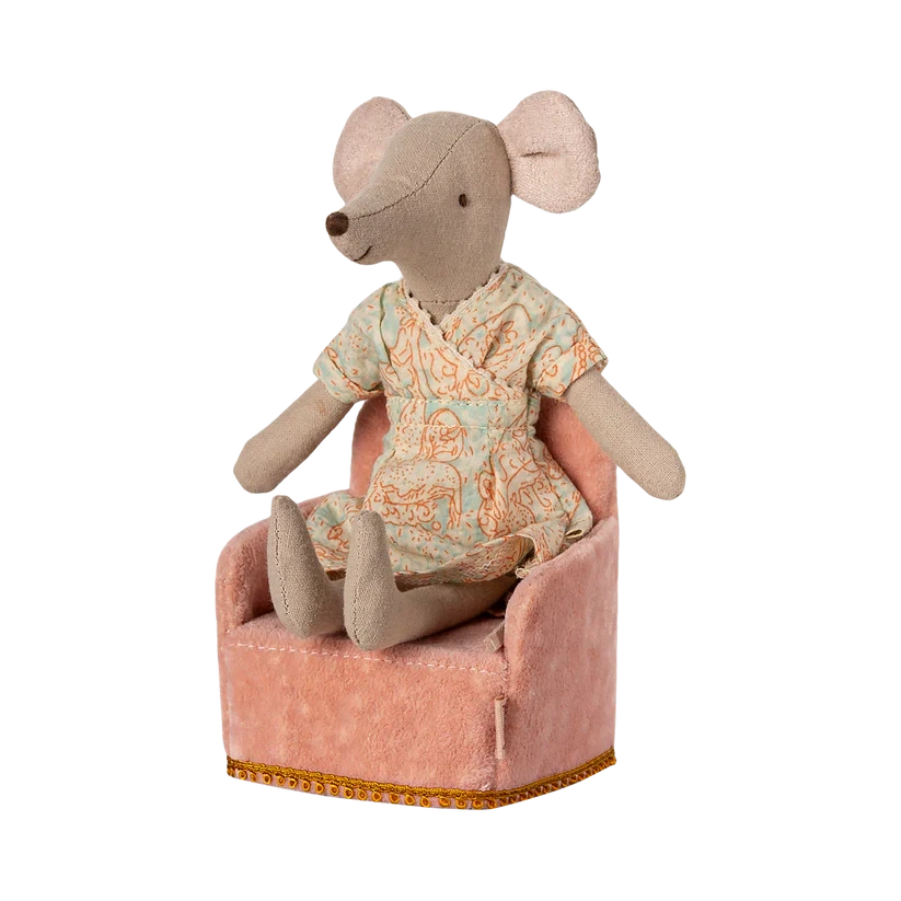 Mouse Folding Chair-Dollhouse Accessories-Maileg-Yes Bebe