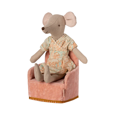 Mouse Folding Chair-Dollhouse Accessories-Maileg-Yes Bebe