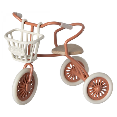 Mouse Tricycle Basket-Dollhouse Mice Accessories-Maileg-Yes Bebe
