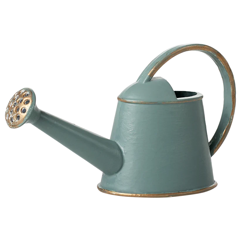 Mouse Watering Can-Dollhouse Mice Accessories-Maileg-Light Blue-Yes Bebe