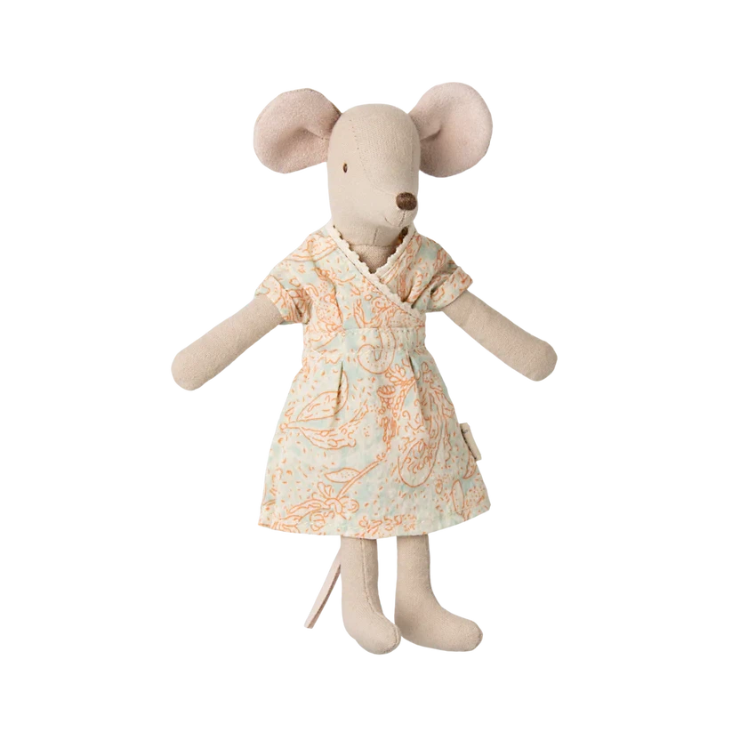 Mum Mouse Clothes-Dollhouse Mice Accessories-Maileg-Dress-Yes Bebe