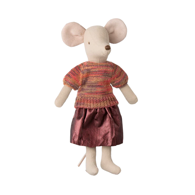 Mum Mouse Clothes-Dollhouse Mice Accessories-Maileg-Dress-Yes Bebe