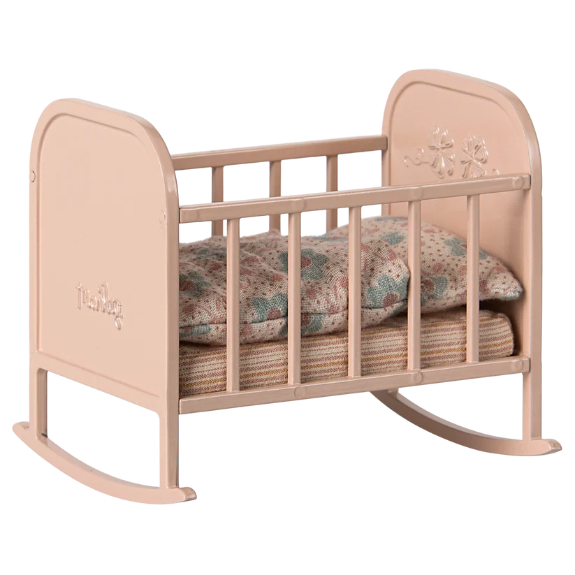 My Cradle-Dollhouse Accessories-Maileg-Light Rose-Yes Bebe