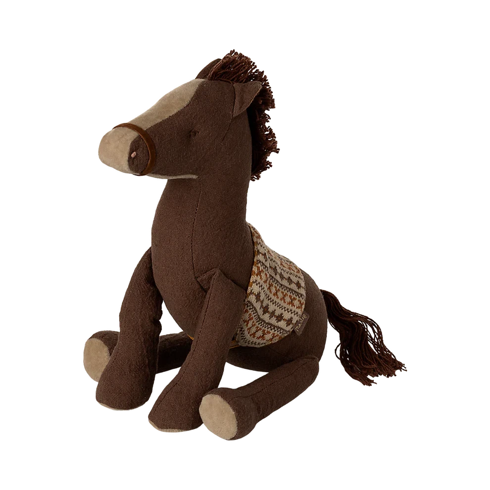 Pony Plush-Soft Toys-Maileg-Medium-Yes Bebe