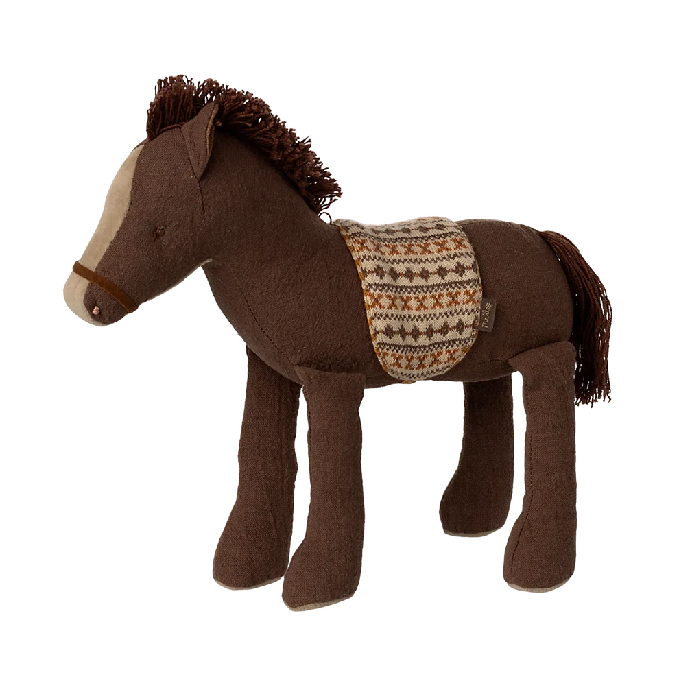 Pony Plush-Soft Toys-Maileg-Small-Yes Bebe