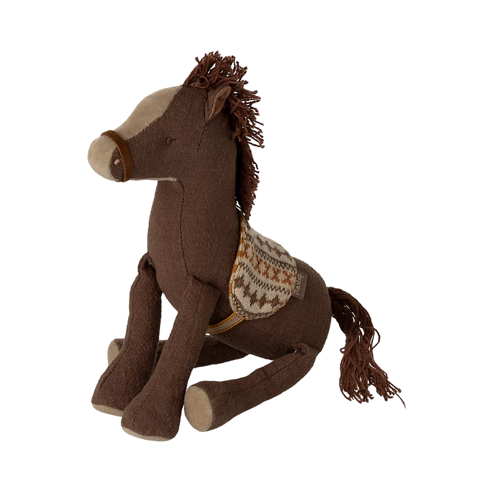 Pony Plush-Soft Toys-Maileg-Small-Yes Bebe