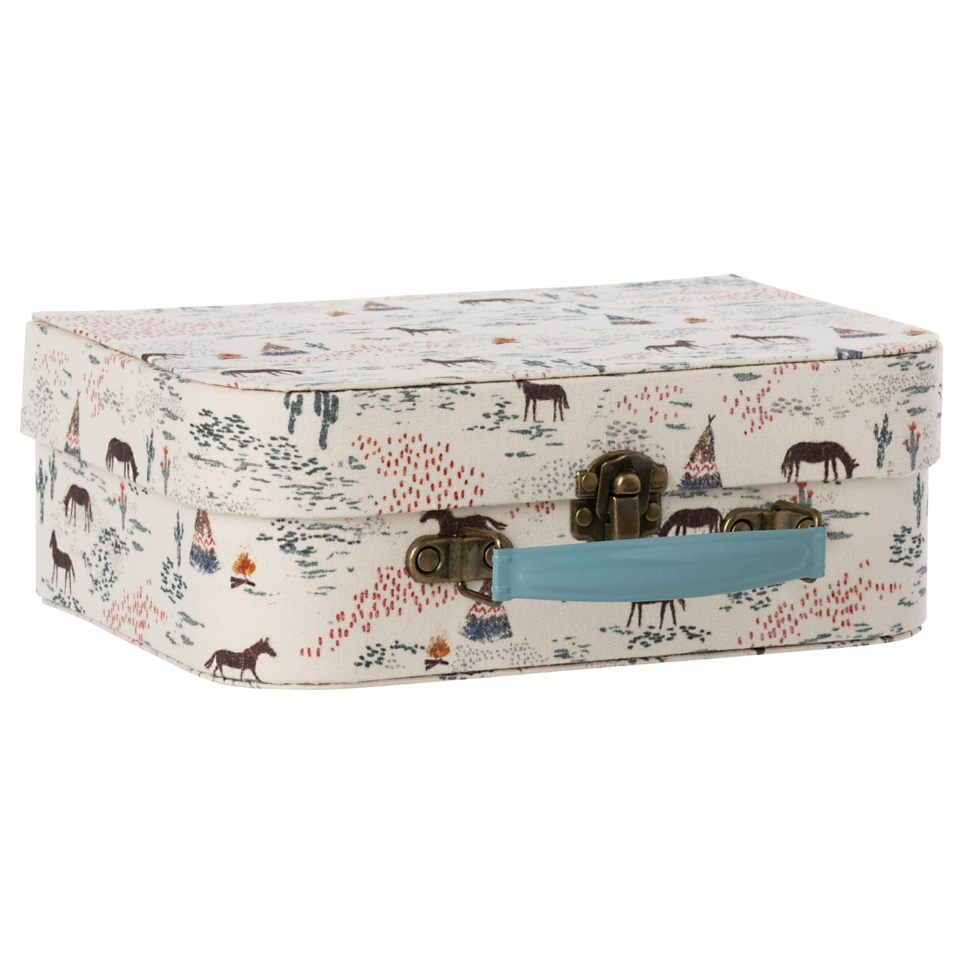 Suitcases with Fabric - Set of 2-Maileg-Yes Bebe