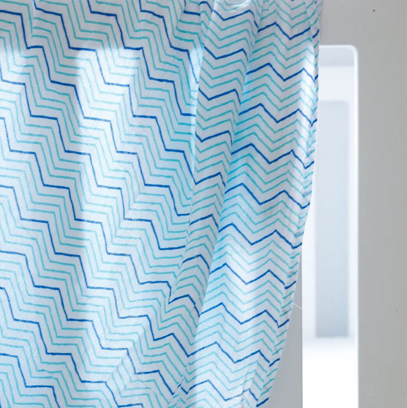 Organic Swaddle - Chevron-Swaddles-Malabar Baby-Yes Bebe