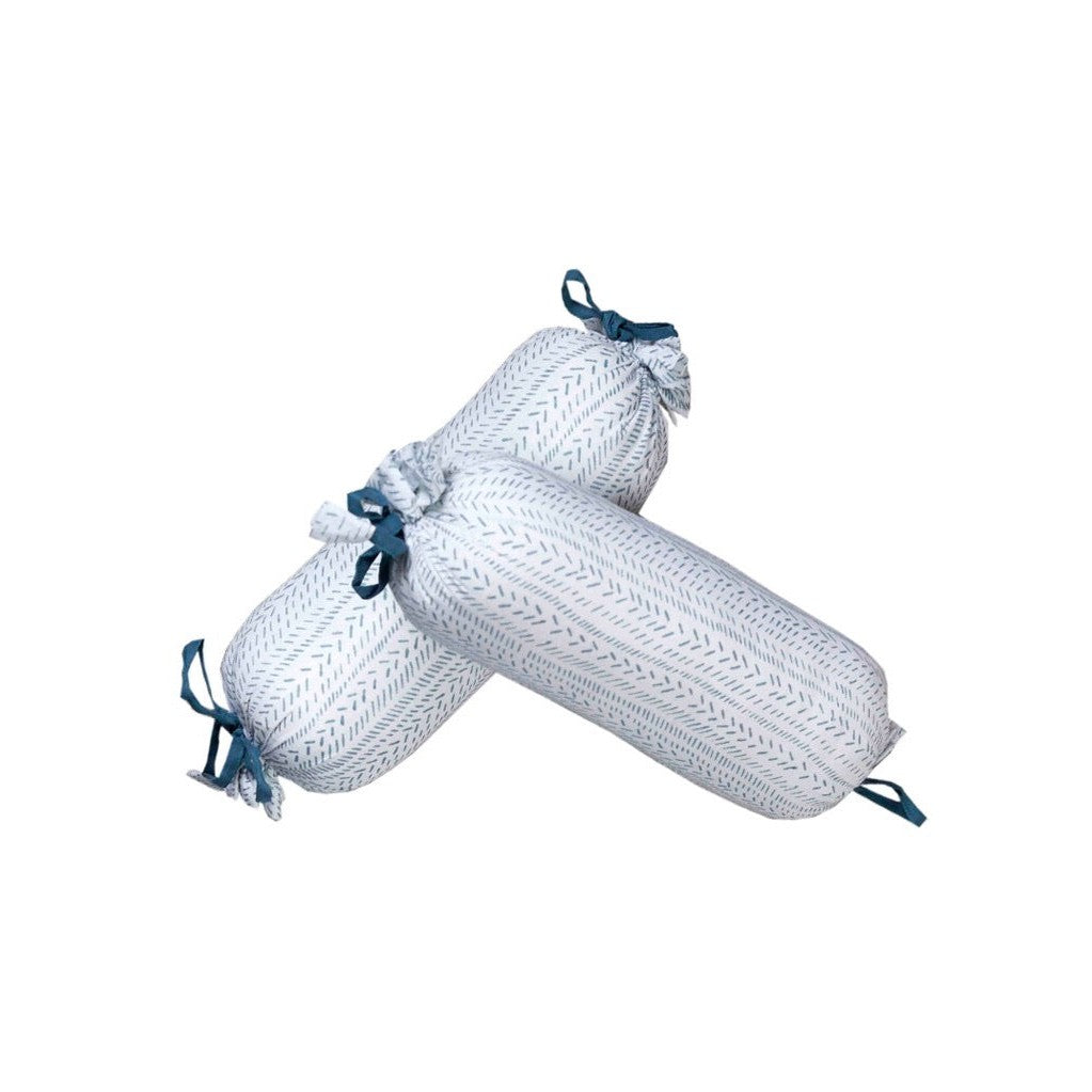 Provence Blue Bolster Set-Bolster Sets-Malabar Baby-Yes Bebe