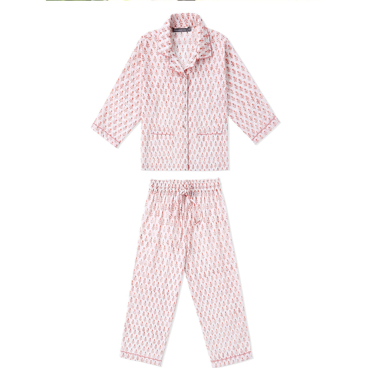 Twinning Set - Loungewear Pj Set - Pink City-Pyjamas-Malabar Baby-Yes Bebe