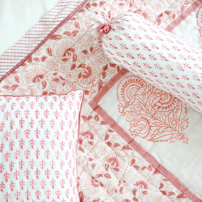 Cotton Quilt - Pink City