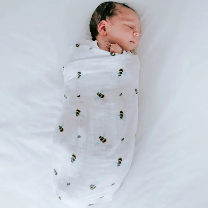 Organic Swaddle - Bee