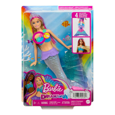 Barbie Dreamtopia Twinkle Lights Mermaid Doll-Dolls-Mattel-Yes Bebe