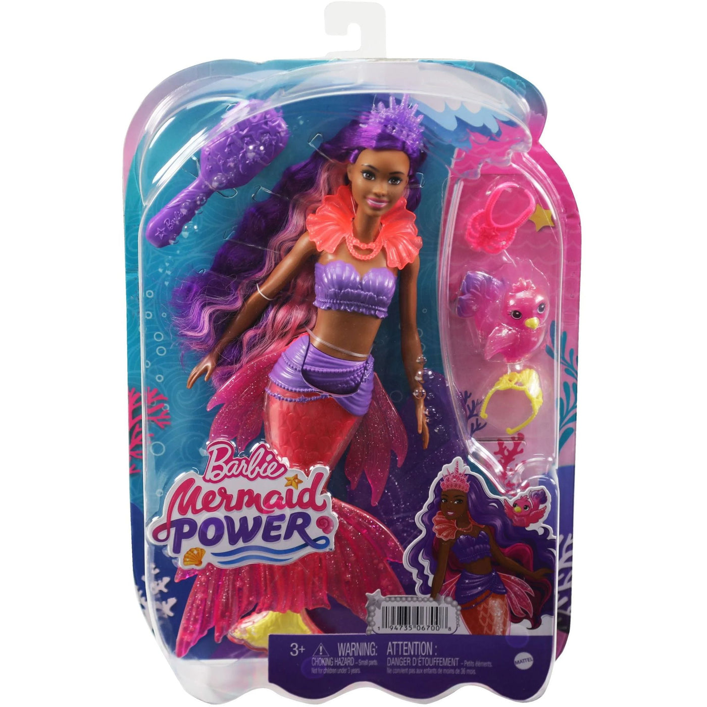 Barbie Mermaid Power Brooklyn Doll-Dolls, Playsets & Toy Figures-Mattel-Yes Bebe