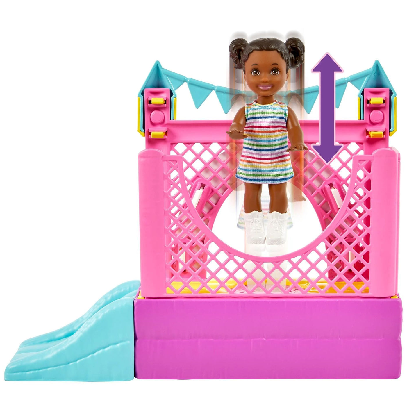 Barbie Skipper Babysitter Bouncy Castle Playset-Dolls, Playsets & Toy Figures-Mattel-Yes Bebe