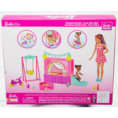 Barbie Skipper Babysitter Bouncy Castle Playset-Dolls, Playsets & Toy Figures-Mattel-Yes Bebe