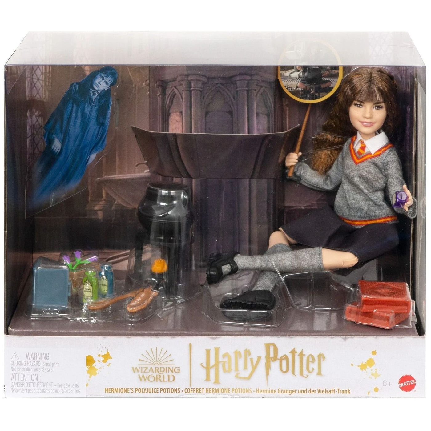 Harry Potter Hermione Polyjuice Potions Doll-Dolls, Playsets & Toy Figures-Mattel-Yes Bebe