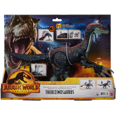 Jurassic World 3 Sound Slashin Therizinosaurus-Action & Toy Figures-Mattel-Yes Bebe