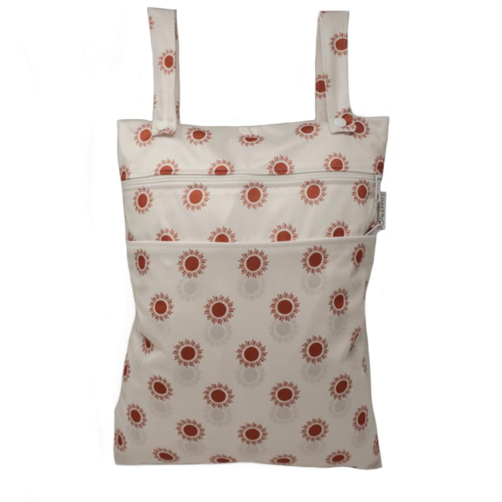 Out & About Double Pocket Wet Bag-Modern Cloth Nappies-Yes Bebe