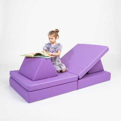 Soft Play Mattress Set - Purple-Mattress-Monboxy-Yes Bebe