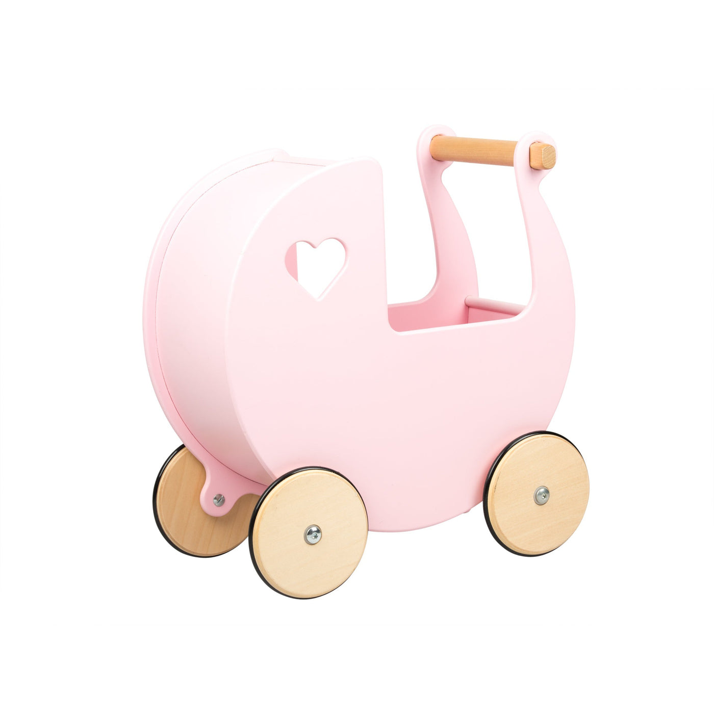 Dolls Pram-Doll Prams-Moover-Pink-Yes Bebe