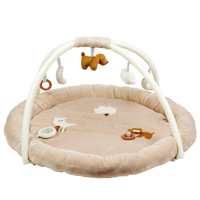 Stuffed Playmat With Arches-Nattou-Charlie-Yes Bebe