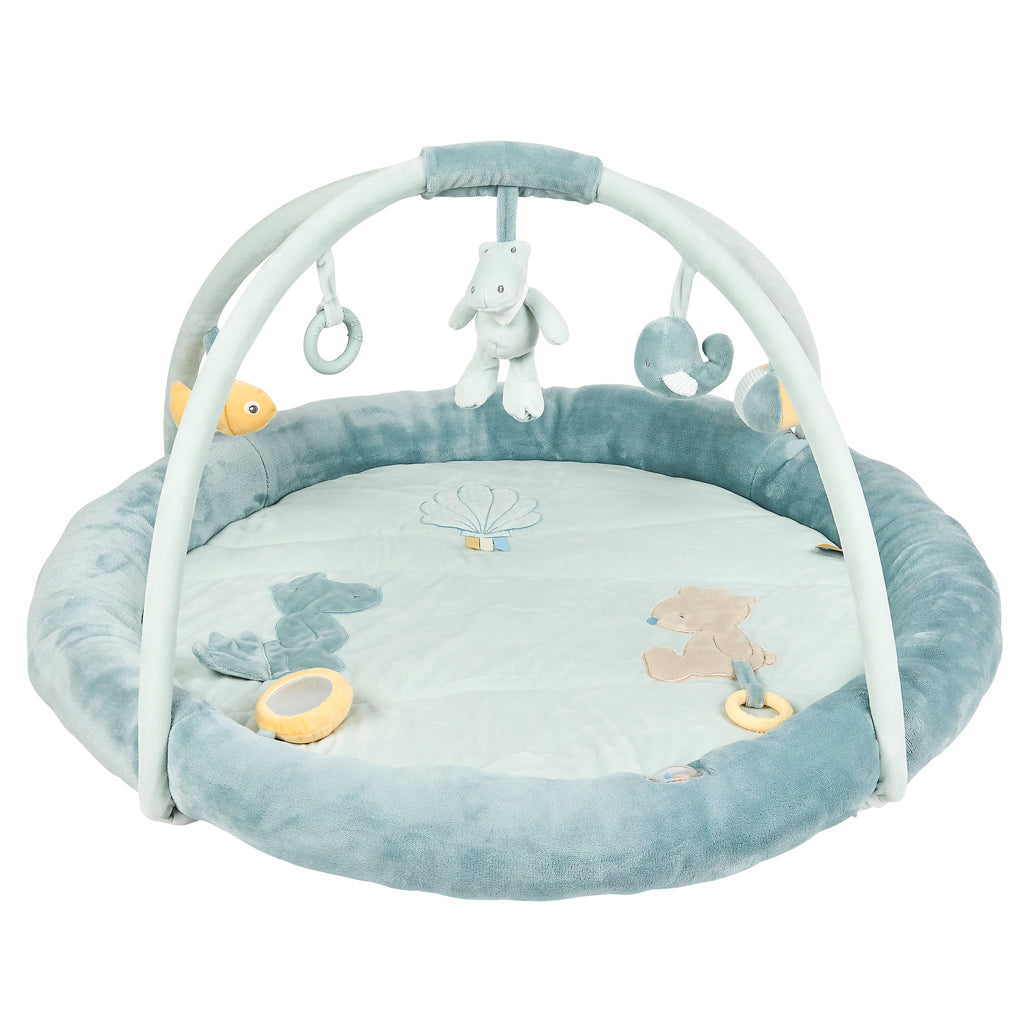 Stuffed Playmat With Arches-Nattou-Romeo, Jules And Sally-Yes Bebe