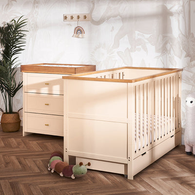 Evie 2 Piece Room Set-Baby & Toddler Furniture Sets-OBABY-Cashmere-Yes Bebe