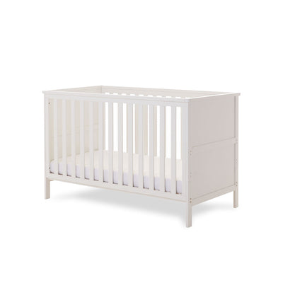 Evie Cot Bed-Cots & Cot Beds-OBABY-White-Yes Bebe