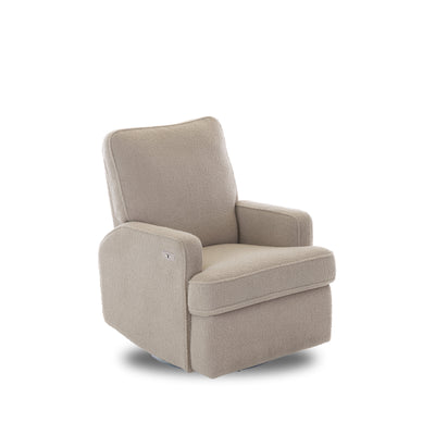 Madison Swivel Electric Recliner Chair-Baby & Toddler Furniture-OBABY-Yes Bebe