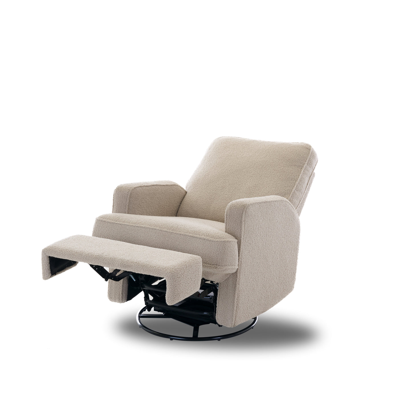 Madison Swivel Electric Recliner Chair-Baby & Toddler Furniture-OBABY-Yes Bebe