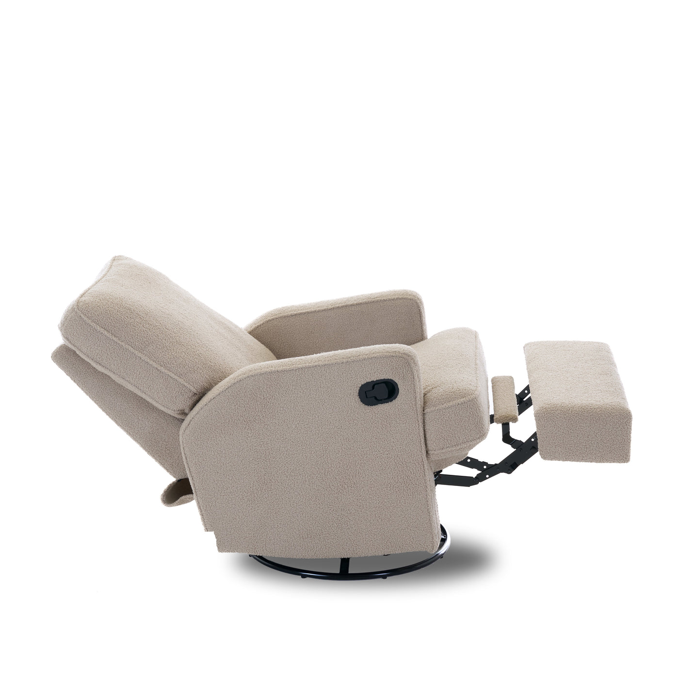 Madison Swivel Glider Manual Recliner Chair-Baby & Toddler Furniture-OBABY-Yes Bebe